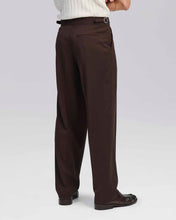 Carica l'immagine nel visualizzatore di Gallery, Pantalone wide fit con fibbiette