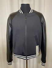 Carica l'immagine nel visualizzatore di Gallery, Bomber Nylon+Pelle