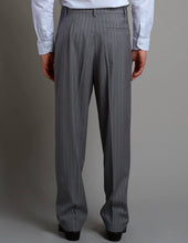Carica l'immagine nel visualizzatore di Gallery, Pantalone wide fit gessato
