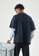 Carica l'immagine nel visualizzatore di Gallery, T-shirt oversize con maniche camicia - Uptodate life
