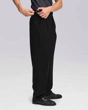 Carica l'immagine nel visualizzatore di Gallery, Pantalone wide fit con fibbiette
