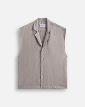 Carica l'immagine nel visualizzatore di Gallery, Camicia gilet misto lino ￼

