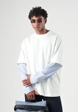 Carica l'immagine nel visualizzatore di Gallery, T-shirt oversize con maniche camicia - Uptodate life
