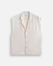 Carica l'immagine nel visualizzatore di Gallery, Camicia gilet misto lino ￼
