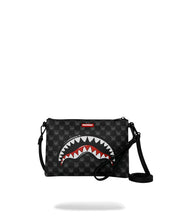 Carica l'immagine nel visualizzatore di Gallery, SHARKS IN PARIS WTF BUBBLE BLACK CHECK POCHETTE
