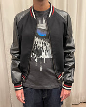 Carica l&#39;immagine nel visualizzatore di Gallery, Bomber Tessuto+Pelle
