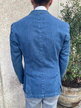 Carica l&#39;immagine nel visualizzatore di Gallery, Giacca Dopp.pett. jeans
