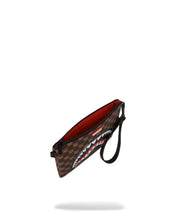 Carica l'immagine nel visualizzatore di Gallery, SHARKS IN PARIS WTF BUBBLE BROWN CHECK POCHETTE
