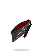 Carica l'immagine nel visualizzatore di Gallery, SHARKS IN PARIS WTF BUBBLE BLACK CHECK POCHETTE
