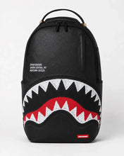 Carica l'immagine nel visualizzatore di Gallery, SHARK CENTRAL BLACK EMBROIDERED SHARK ZAINO
