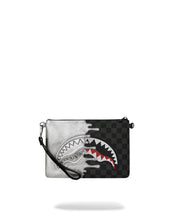 Carica l'immagine nel visualizzatore di Gallery, SILVER SIDE DRIP BLACK CHECK CROSSBODY POUCHETTE - Uptodate life
