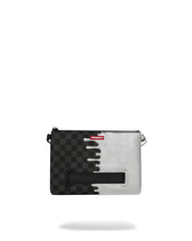 Carica l'immagine nel visualizzatore di Gallery, SILVER SIDE DRIP BLACK CHECK CROSSBODY POUCHETTE - Uptodate life
