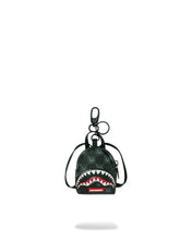 Carica l'immagine nel visualizzatore di Gallery, SHARKS IN PARIS WTF BUBBLY BLACK CHECK PORTACHIAVI
