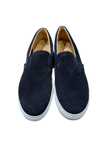 Slip on pelle scamosciato Traforato