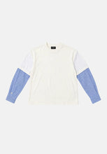 Carica l'immagine nel visualizzatore di Gallery, T-shirt oversize con maniche camicia - Uptodate life
