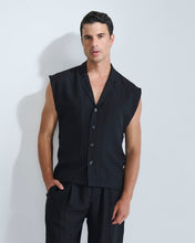 Carica l'immagine nel visualizzatore di Gallery, Camicia gilet misto lino ￼
