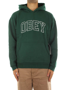 Felpa Cappuccio Logo Obey